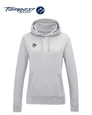 Tempest Lightweight Ladies Ash Hooded Sweatshirt